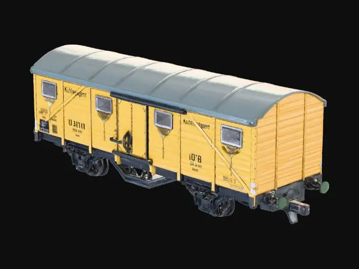 3D model for Banana Freight Wagon