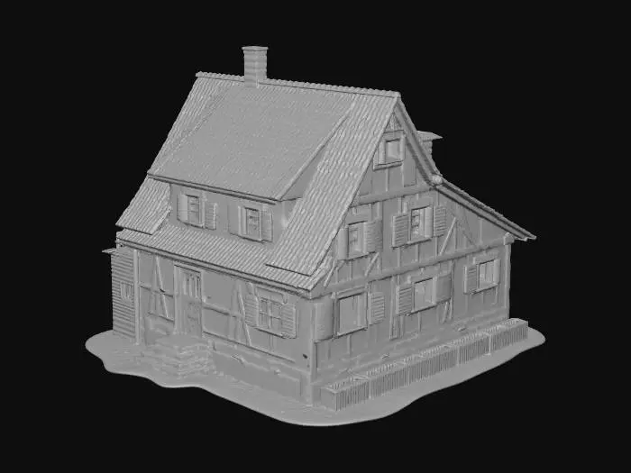 3D model for village house