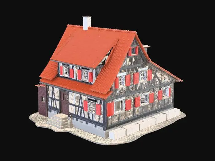 3D model for village house