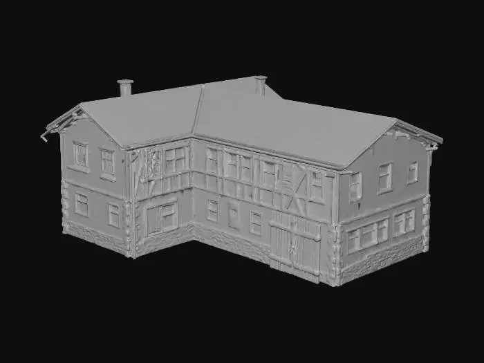 3D model for Country Cottage Model