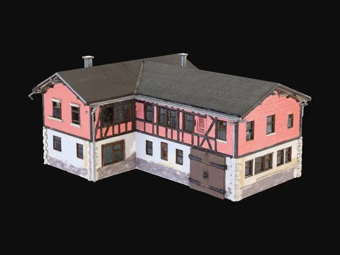 3D model for Country Cottage Model