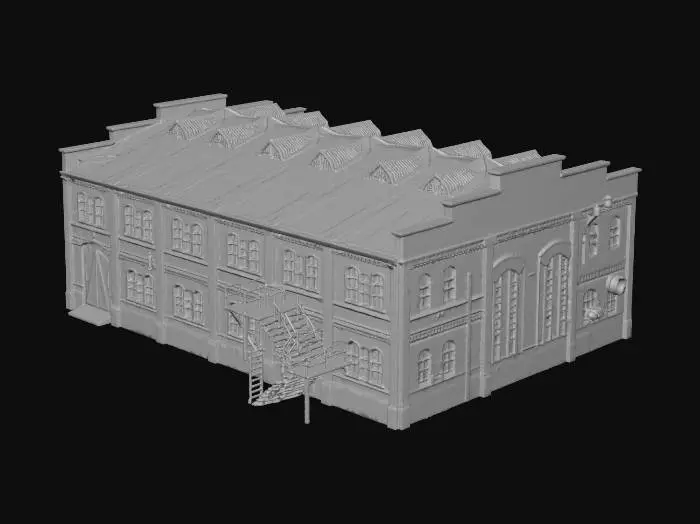 3D model for Industrial Building