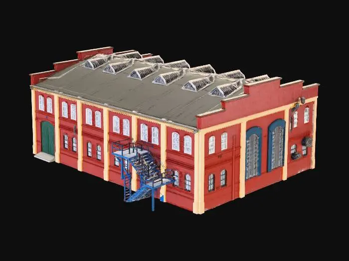 3D model for Industrial Building