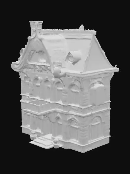 3D model for Jungendstiel Haus