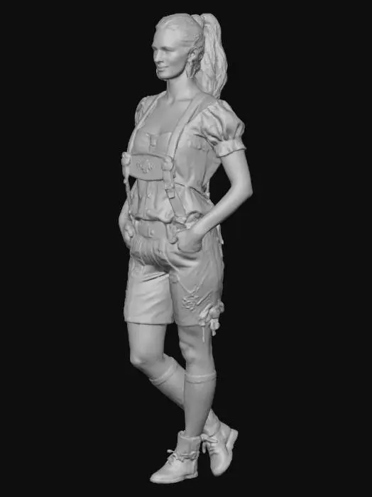 3D model for Bavarian Outfit