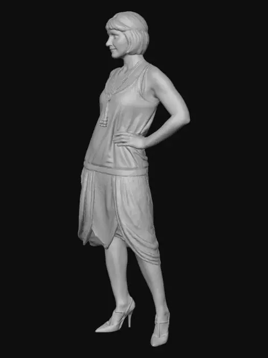 3D model for Flapper Elegance