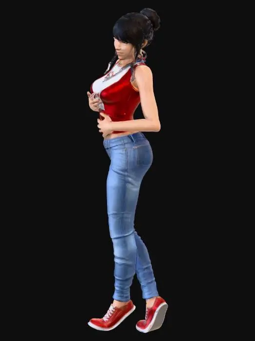 3D model for Red Top Style