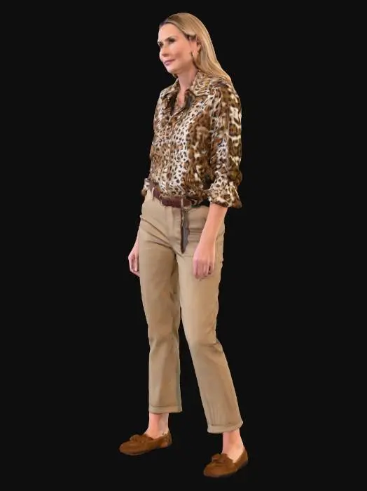 3D model for Leopard Elegance