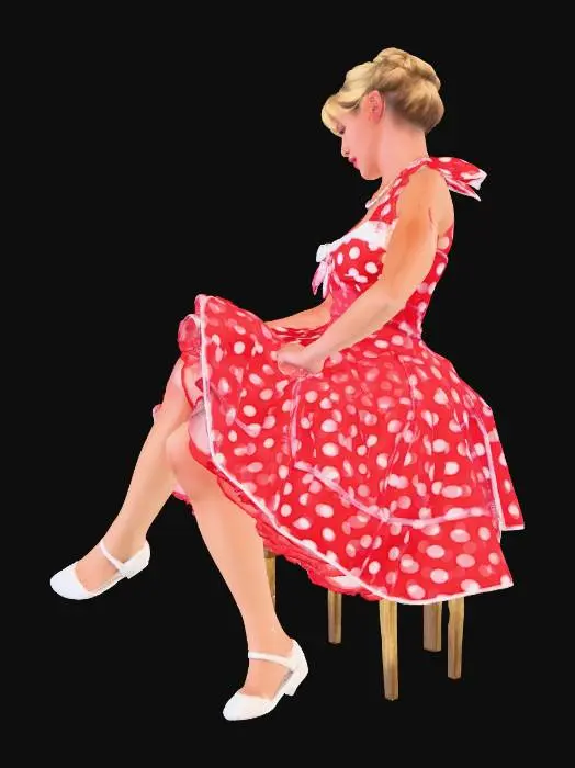 3D model for Polka Dot Elegance