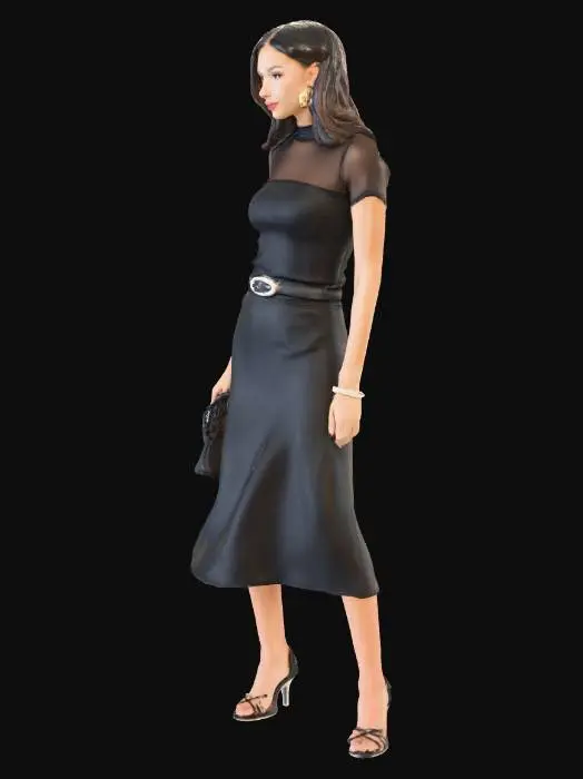 3D model for Elegance in Black