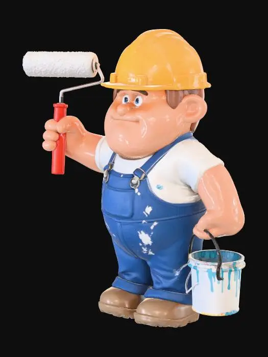 3D model for Painter Bob