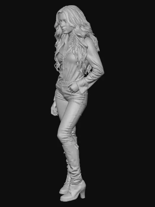 3D model for Portrait of Elegance