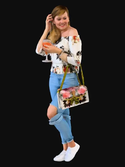 3D model for Summer Evening Stroll