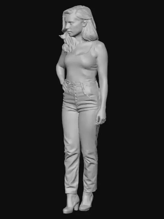 3D model for Elegance in Denim