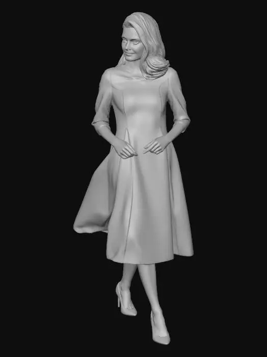 3D model for Elegance in Blue