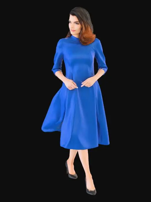 3D model for Elegance in Blue
