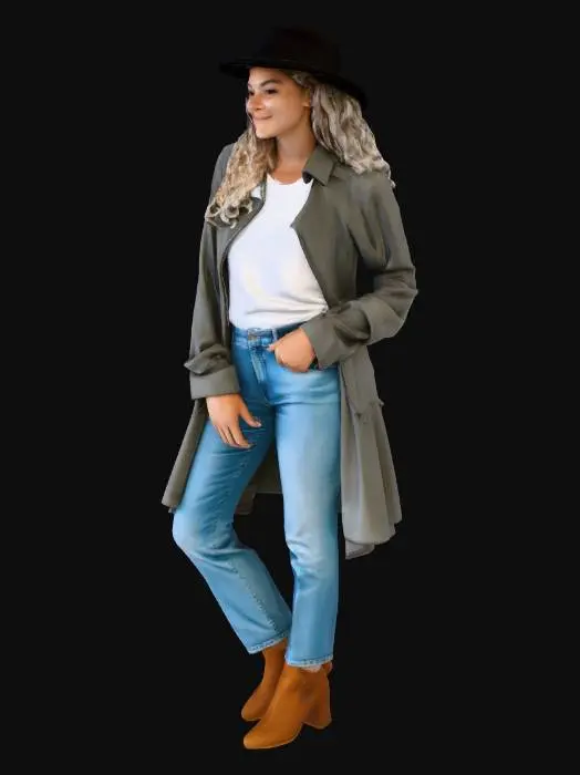 3D model for Stylish Confidence