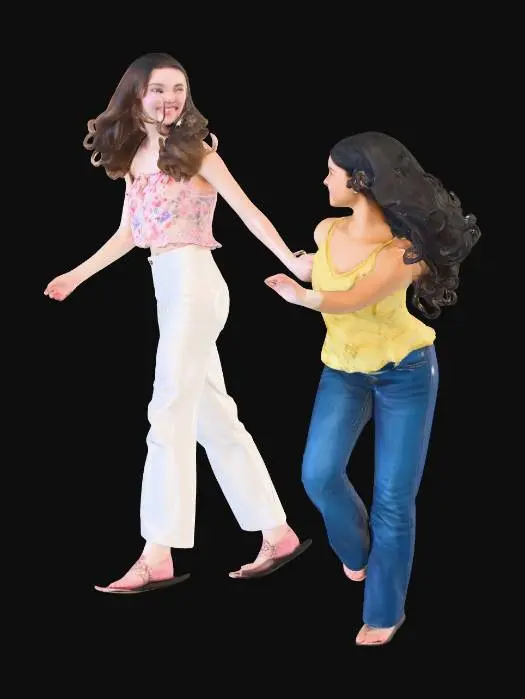 3D model for Joyful Dance