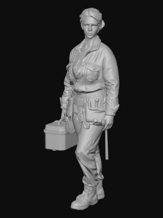3D model for woman crafts