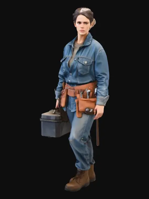 3D model for woman crafts