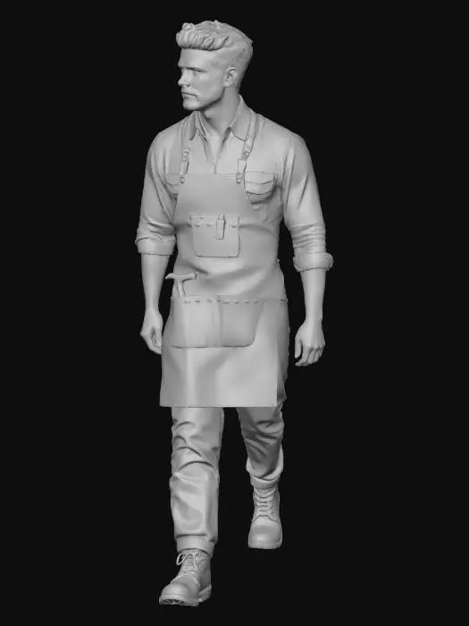 3D model for Craftsman at Work