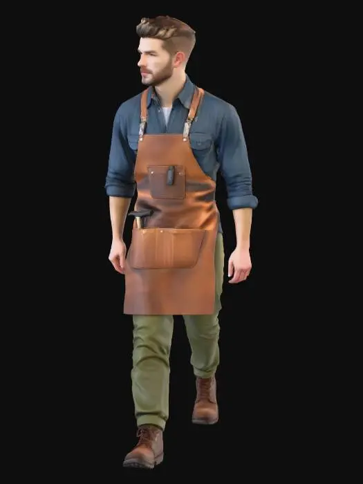 3D model for Craftsman at Work
