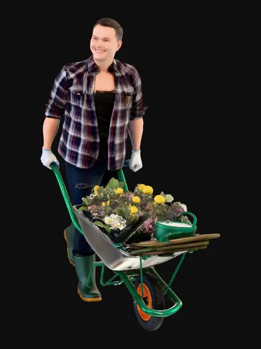 3D model for Gardening Joy