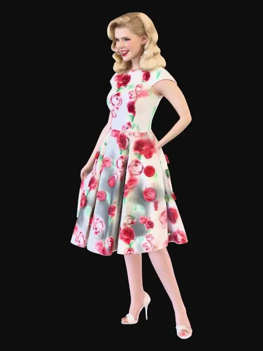 3D model for Floral Elegance