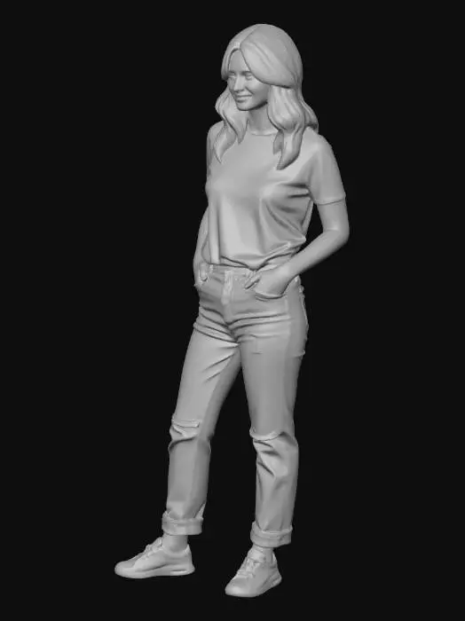 3D model for woman