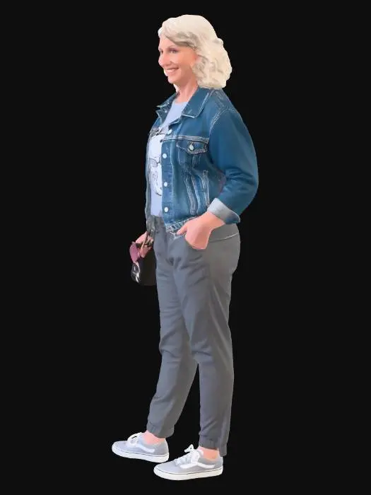 3D model for Casual Denim Snoopy Look