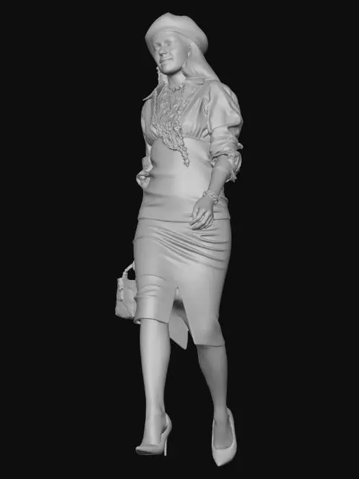 3D model for Parisian Street Chic