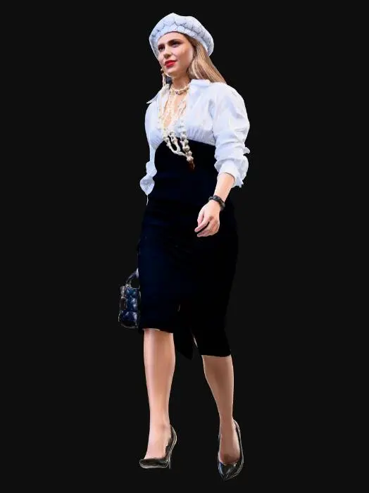 3D model for Parisian Street Chic