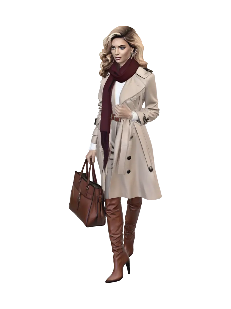 Autumn City Chic - Urban 的 AI 生成 3D 模型