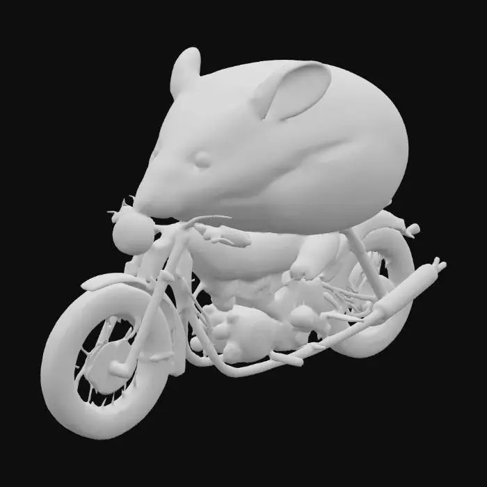 3D model for Speedy Hamster