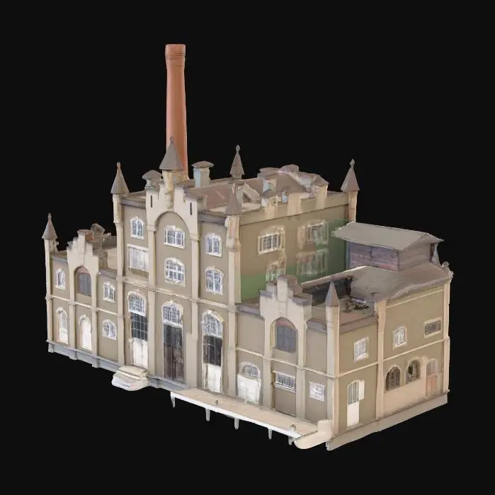 3D model for Model Brewery Structure