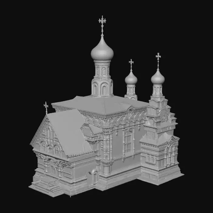 3D model for Russian chapel