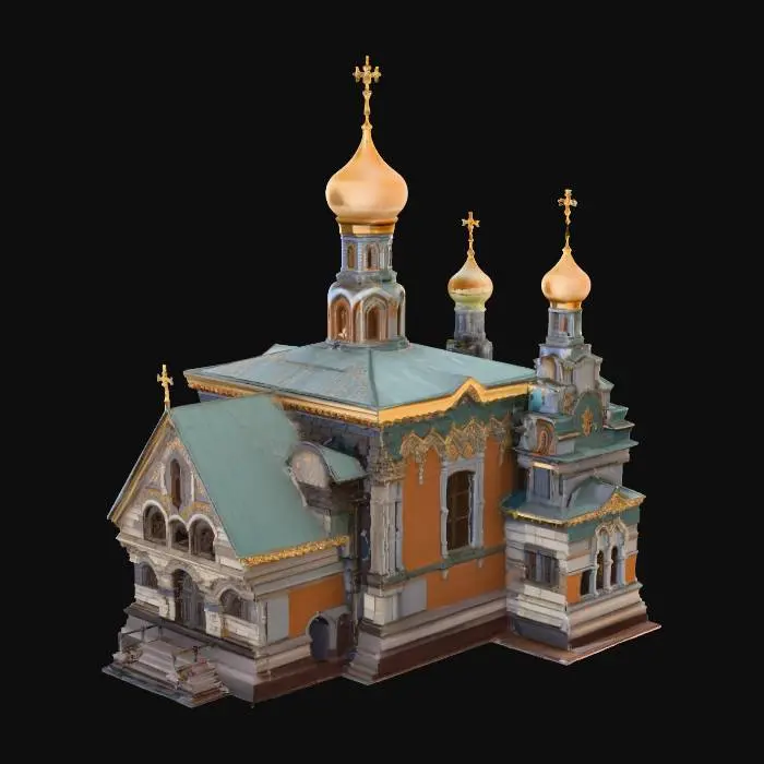 3D model for Russian chapel