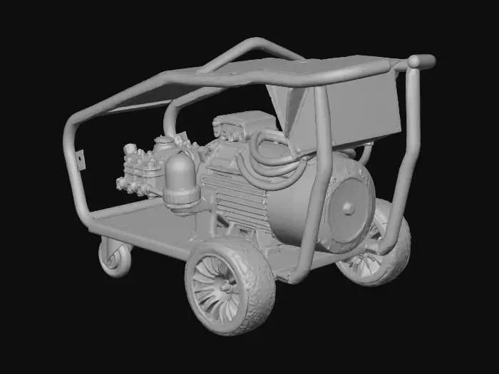 3D model for Industrial Pressure Washer