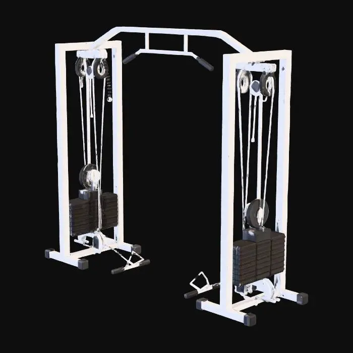 3D model for Cable Crossover Machine