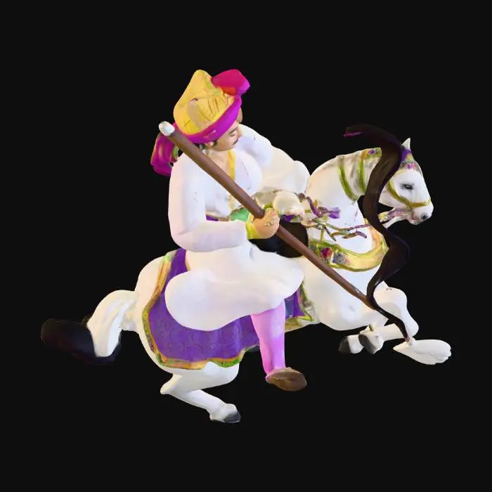 3D model for JAAT Warrior on Horseback