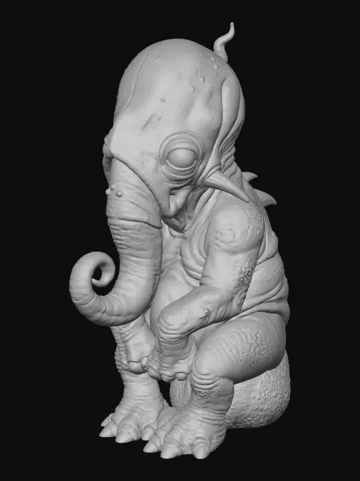 3D model for Mystical Creature of the Forest