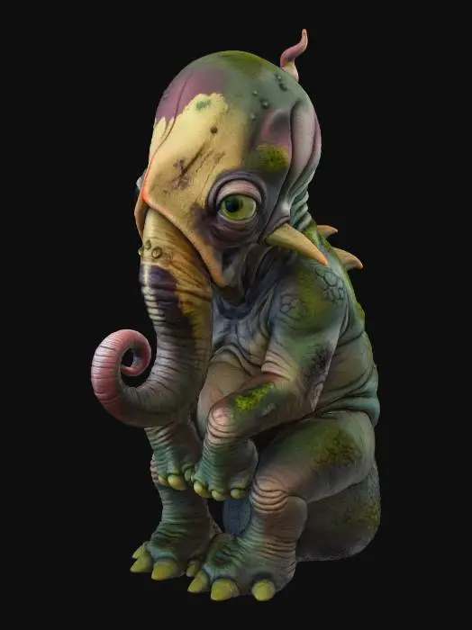 3D model for Mystical Creature of the Forest