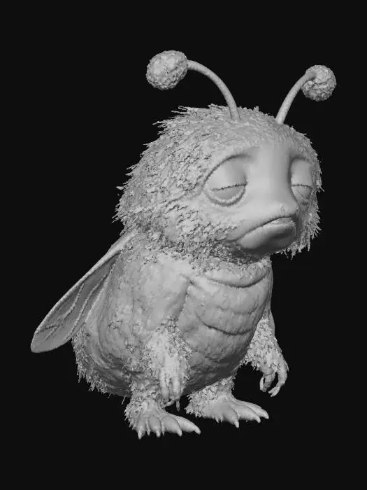 3D model for Buzzing Blues