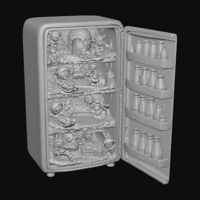 3D model for Fridge Wonderland, #Christmas2025#