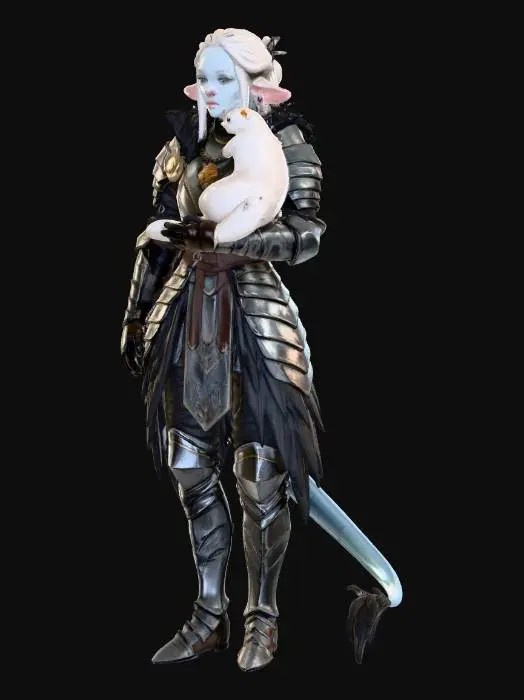 3D model for Warrior and Companion