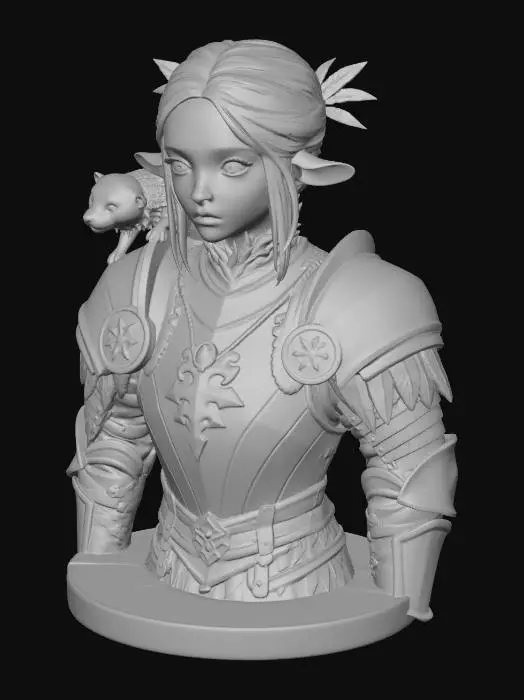 3D model for Guardian of the Feral Companion