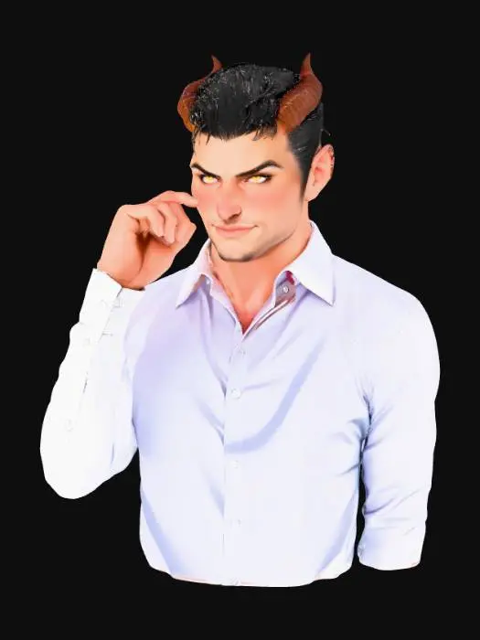 3D model for Demonic Charisma Tiefling Sorcesser