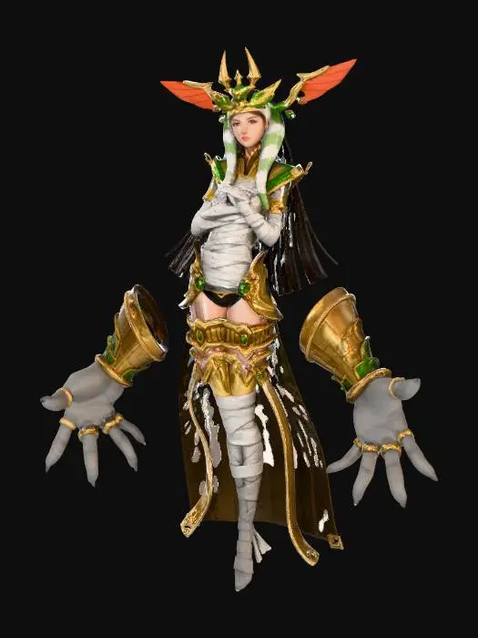 3D model for Pharaoh Enigma