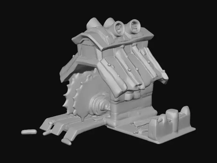 3D model for Sawmill Structure