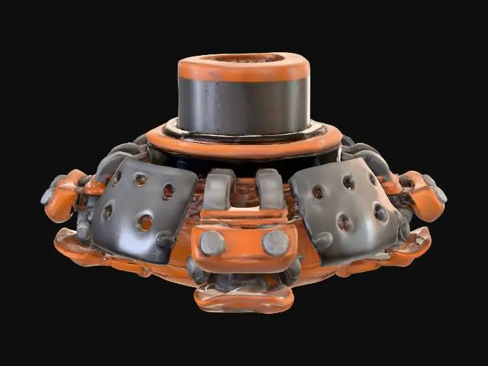 3D model for Overwatch Biotic Grenade